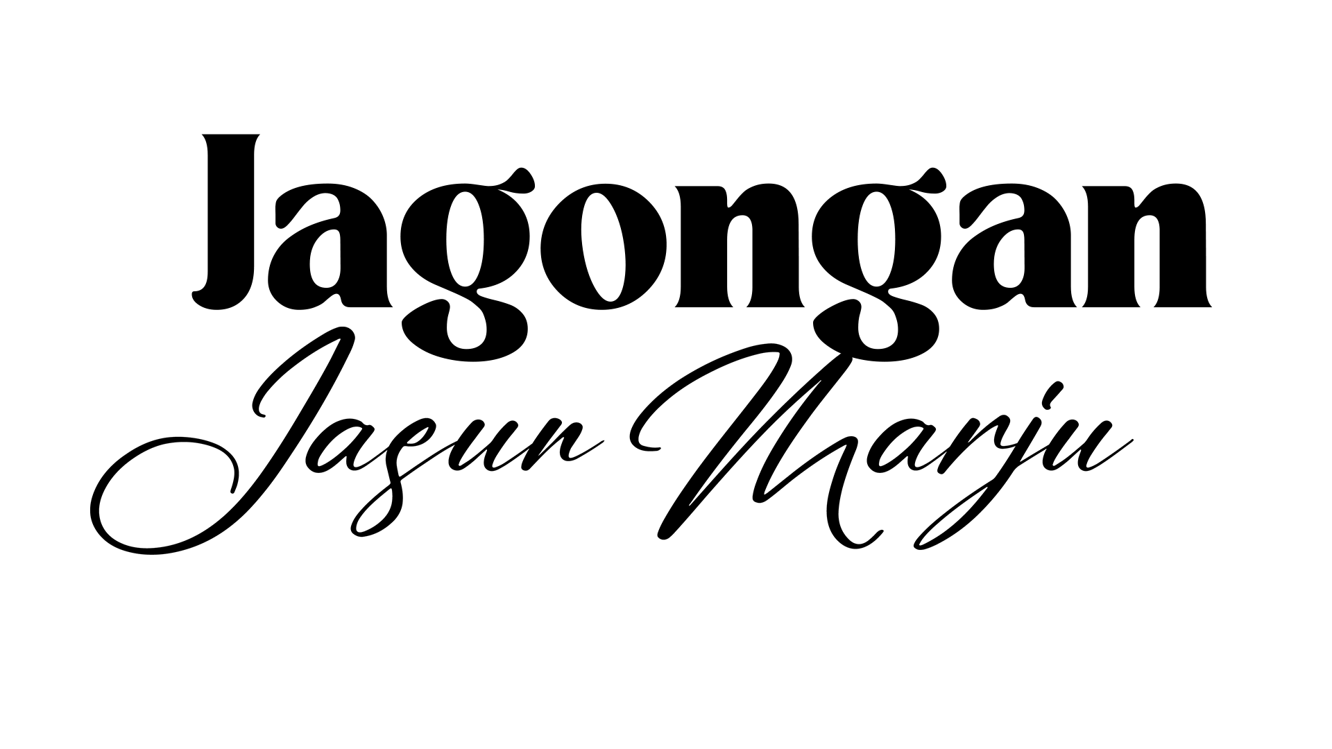 Logo Jagongan
